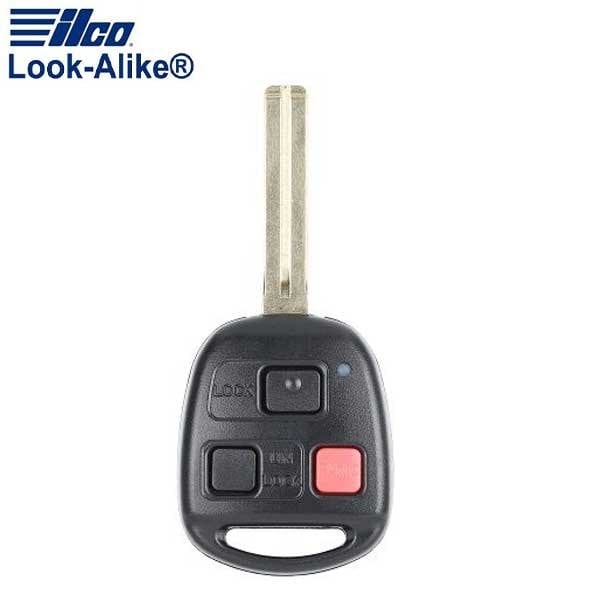 LAL RHK-LEXUS-3B5 Lexus 3 Button 4C Remote Head Key (N14TMTX-1)